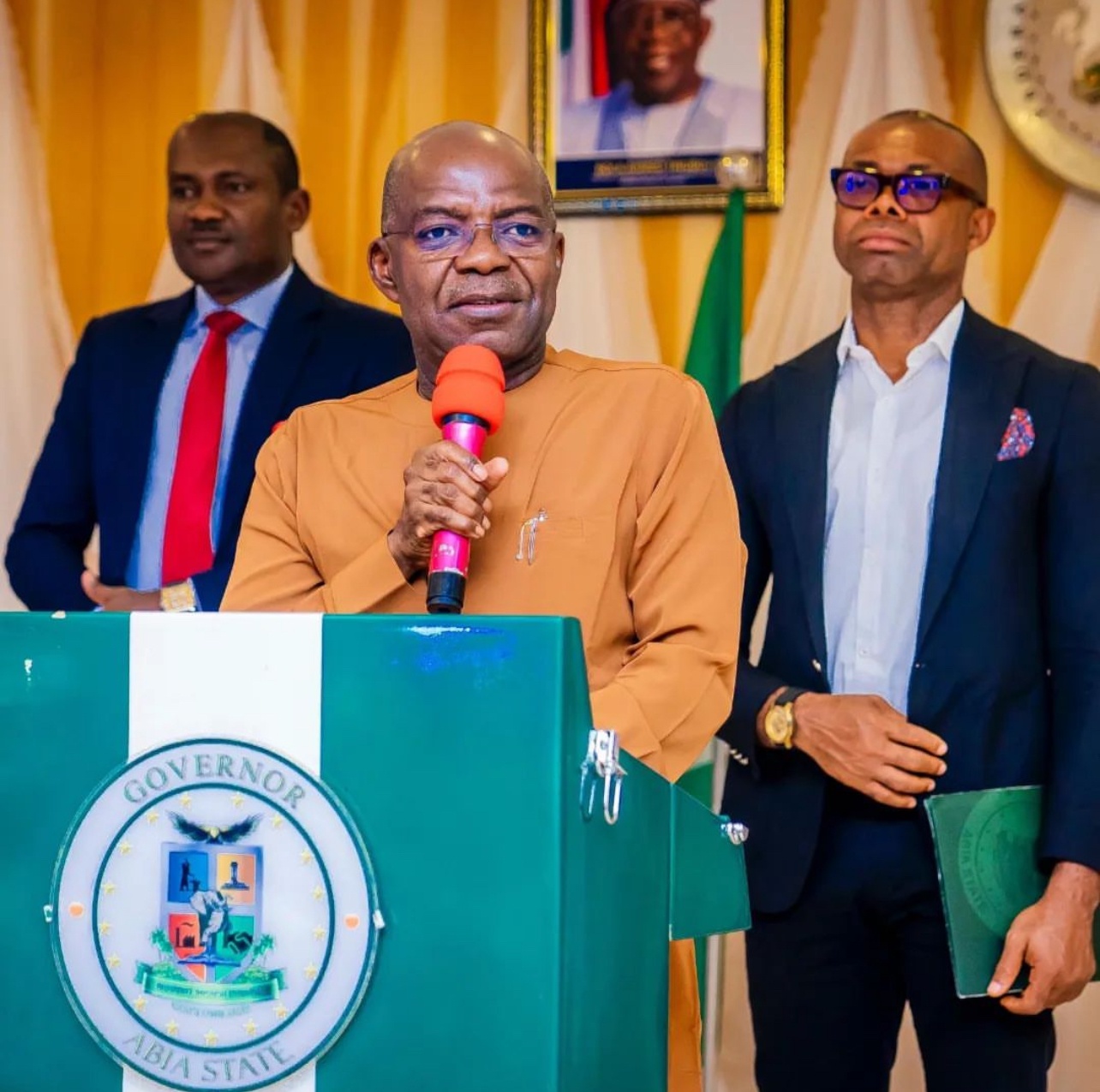 Gov Otti hosts Nigerian Doctors in America on Free Medical Mission to Abia