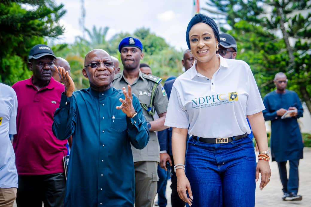 Gov. Otti thanks President Tinubu for appointing Engr. Jennifer adighije as the MD/CEO of Niger Delta Power Holding Company, says Power is central to his Economic Development agenda for Abia State