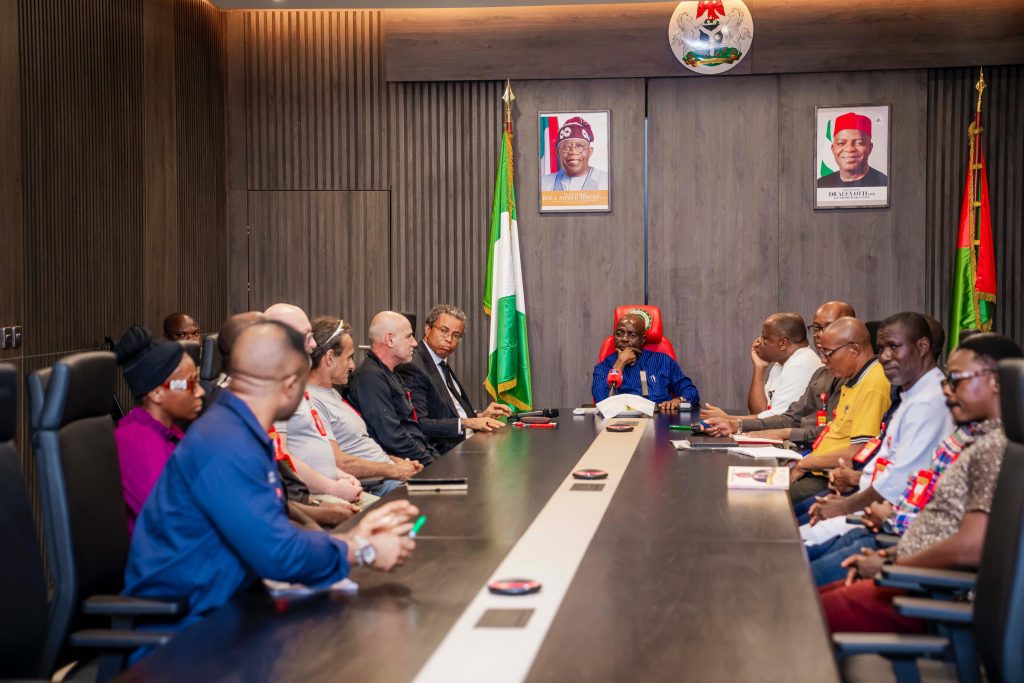 GOVERNOR OTTI RECEIVES PROGRESS REPORT ON THE PROPOSED ESTABLISHMENT OF MULTI-MILLION DOLLAR DAIRY FARM IN ABIA, HARPS ON DELIVERY TIMELINE, AS HE ASSURES OF GOVERNMENT’S SUPPORT.