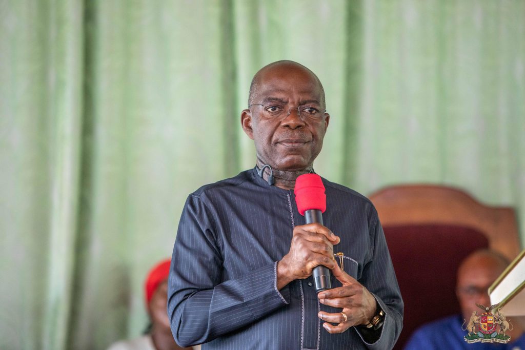 GOV. OTTI CONFIRMS ONGOING  RECONSTRUCTION OF THE GOVERNOR'S OFFICE, EXPLAINS WHY IT WASN'T A PRIORITY BEFORE NOW
