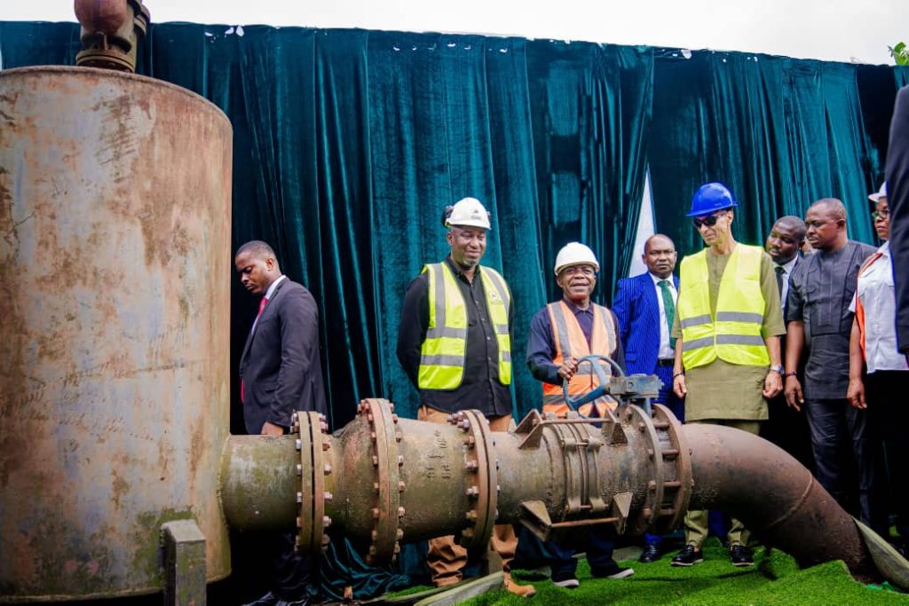 GOV. OTTI FLAGS OFF REHABILITATION OF ABA REGIONAL WATER SCHEME