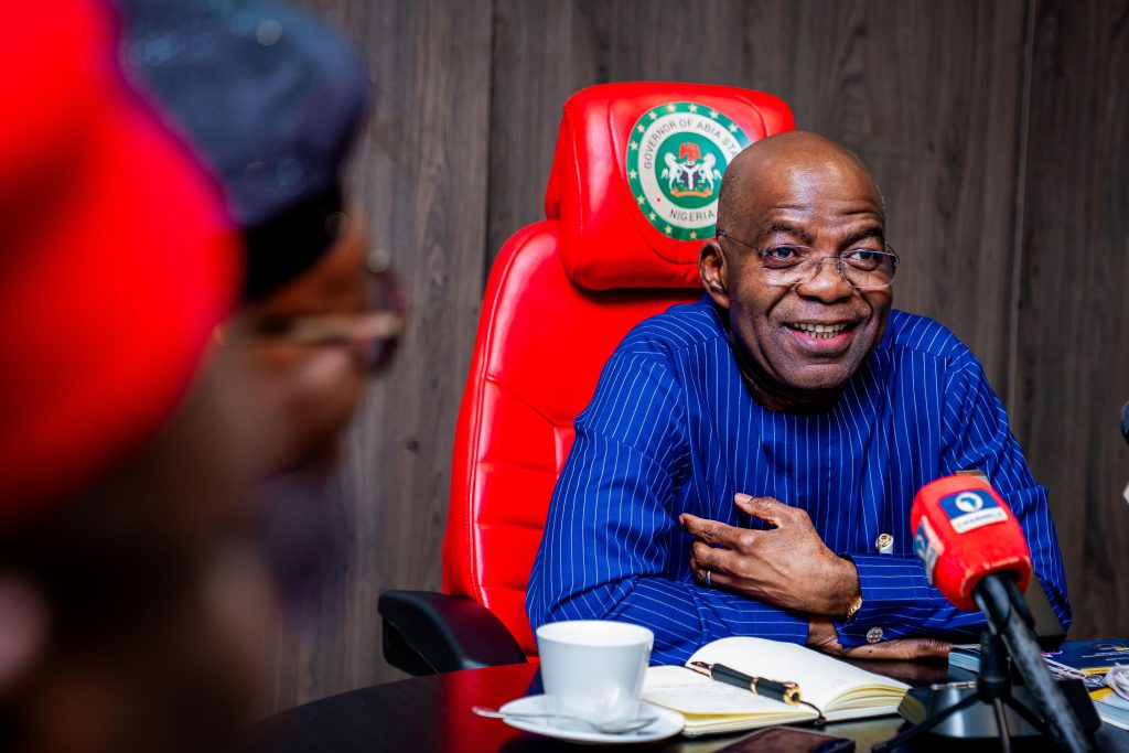WE ARE COMMITTED TO MAKING LIFE MORE MEANINGFUL FOR ABIANS, GOV. OTTI ASSURES.