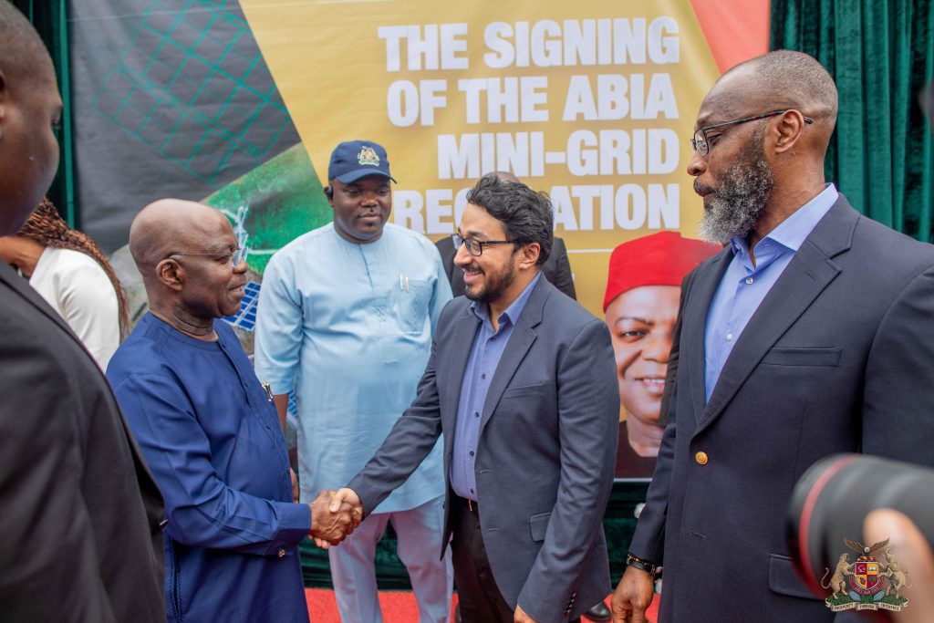 GOV. OTTI SIGNS THE MINI-GRID FRAMEWORK REGULATION INTO USE IN ABIA STATE