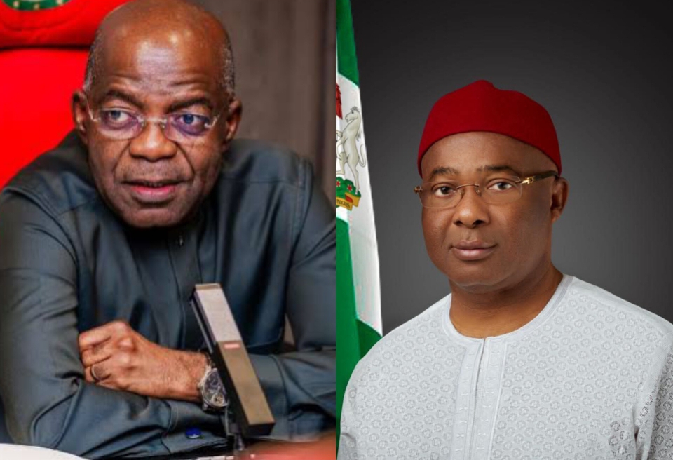Governor Otti Celebrates Governor Hope Uzodinma at 67